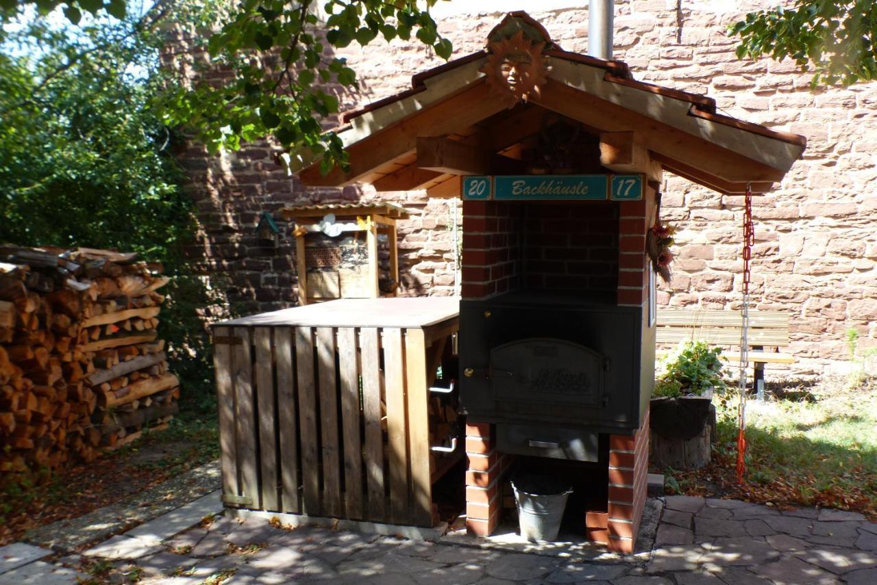 Pension Schreckhof Mosbach  Dış mekan fotoğraf